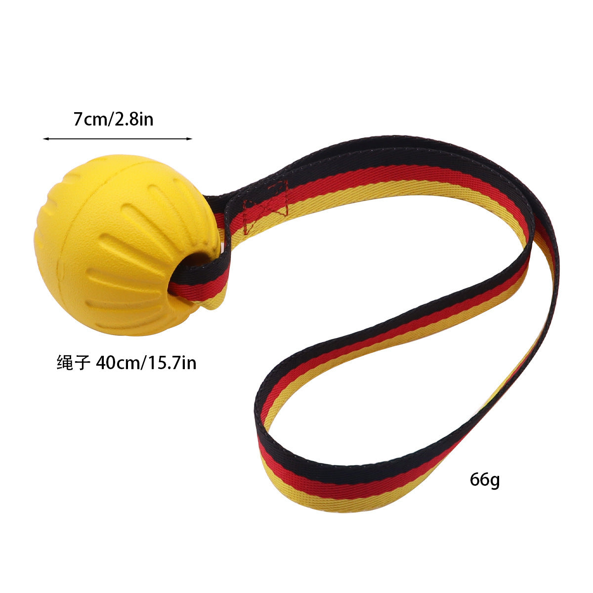 EVA pet toy dog Frisbee bite-resistant dog toy can't bite rotten molar pet ball large dog pull ring