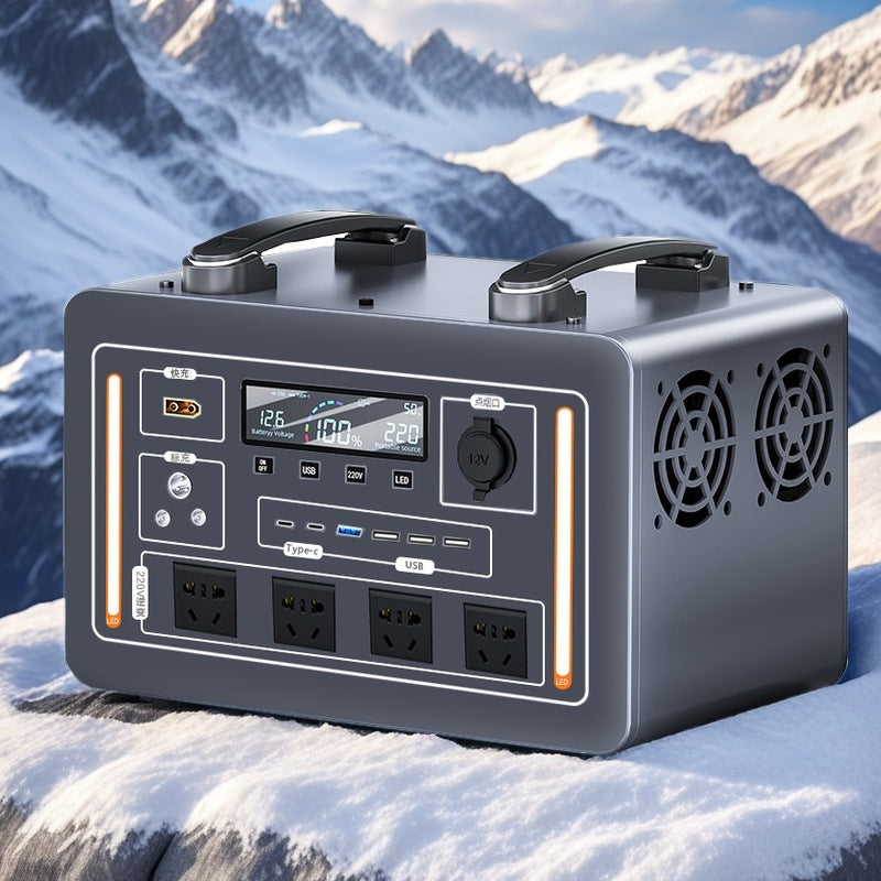 Flagship large-capacity outdoor mobile power supply 220v stall night market commercial self-driving camping portable durable high power