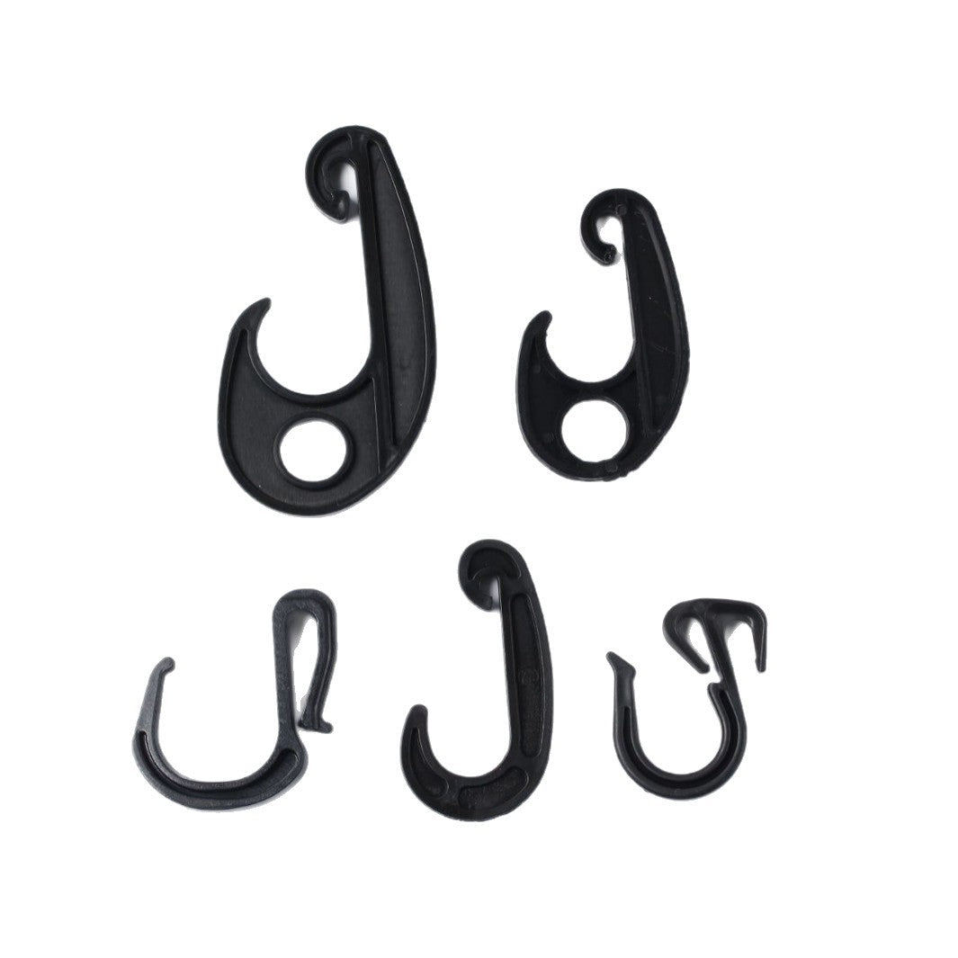 厂家直发 通用货物弹力绳网兜网钩配件 弹力绳网钩  塑料网钩配件