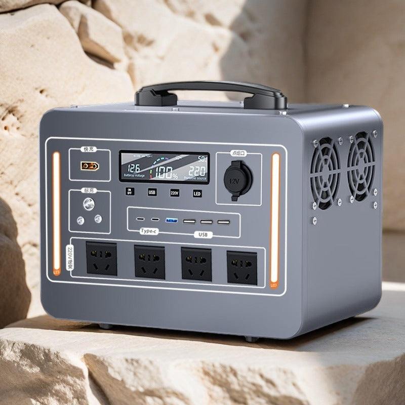 Flagship large-capacity outdoor mobile power supply 220v stall night market commercial self-driving camping portable durable high power