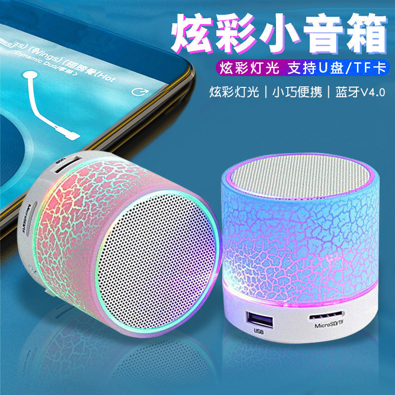 Bluetooth speaker card, small stereo, external playback can be plugged into U disk, wireless mobile phone subwoofer outdoor