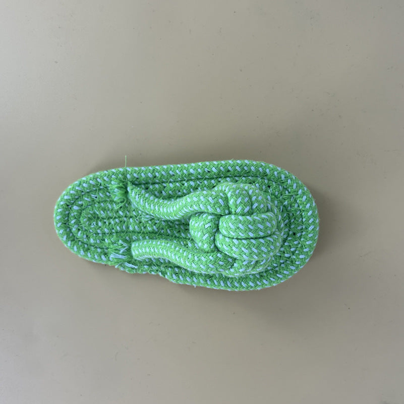 Pet Dog Toys Frisbee Pet Ball Puppy Toys Bite-resistant Knot Self-Hi Carrot Teeth Grinding Toys