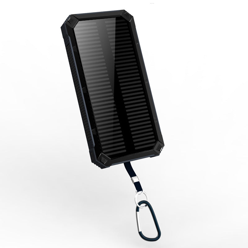 Solar outdoor power bank, large capacity 20,000 mAh mobile power supply, portable travel energy storage power supply