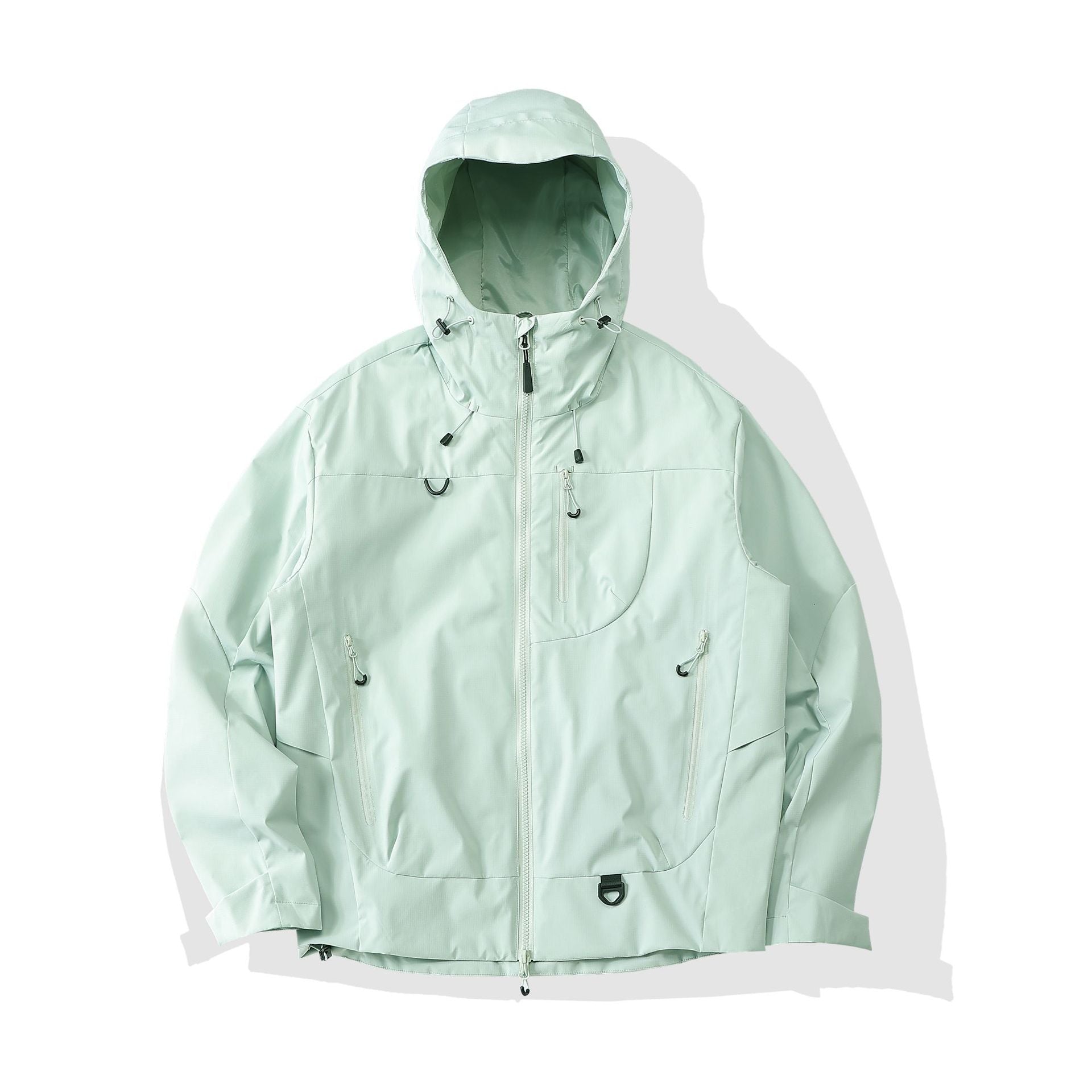 Empty mountain rain high-end flat replacement outdoor jacket hiking mountaineering entering Tibet jacket fleece liner windproof and waterproof