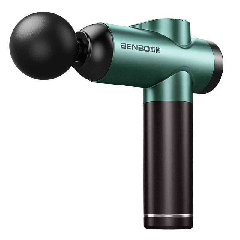 Benbo Fascia Gun Rechargeable Multifunctional Massage Gun Neck Gun Muscle Massager Electric Professional Relaxation Cross-border