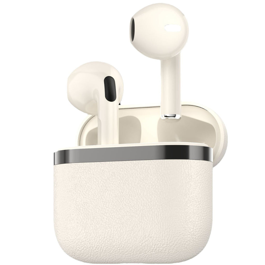 Cross-border explosion PRO4S Bluetooth headset fourth generation leather pattern true wireless headset super long battery life sports high quality TWS