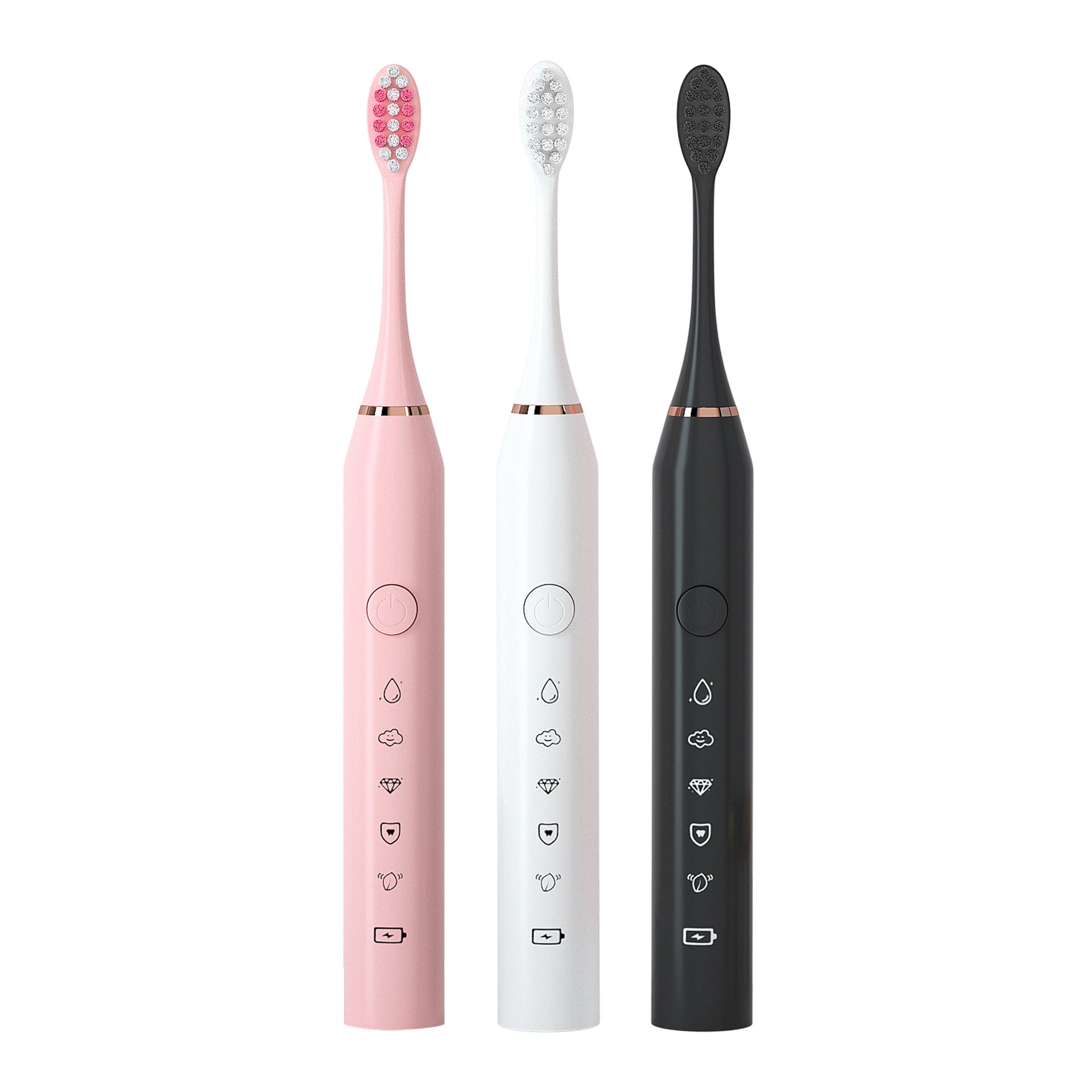 Source Factory Cross-border Electric Toothbrush Adult Rechargeable Fully Automatic Male and Female Student Couple Set Soft Hair