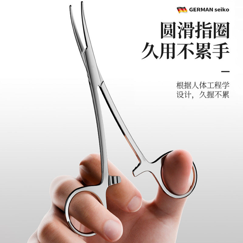 Stainless steel pull-out nail tweezers nail tweezers tip fine personal cleaning care nail groove cupping inflammation pedicure tool