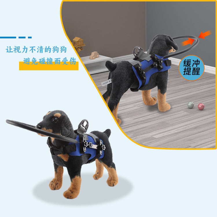 Blind protective ring Pet products Anti-obstacle protective cover Adjustable portable blind anti-collision ring Pet cross-border