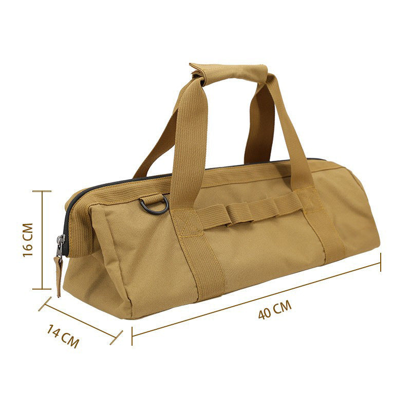 Outdoor camping storage bag, floor nail bag, thickened portable tent canopy accessories, tool storage, mountain equipment supplies