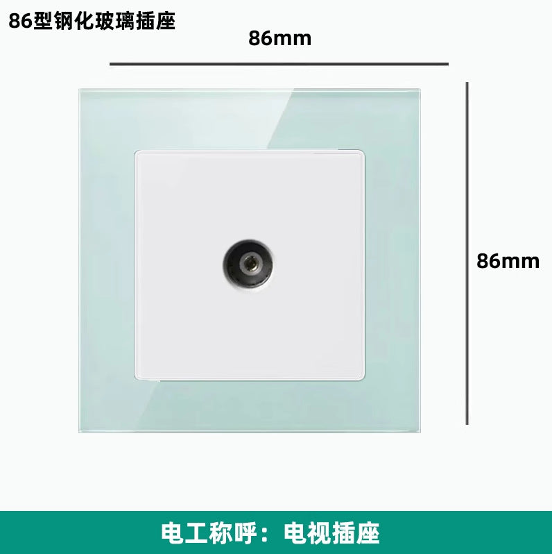 British 13A Hong Kong and Macao USB socket British standard porous TYPE-C charging panel switch electrical system