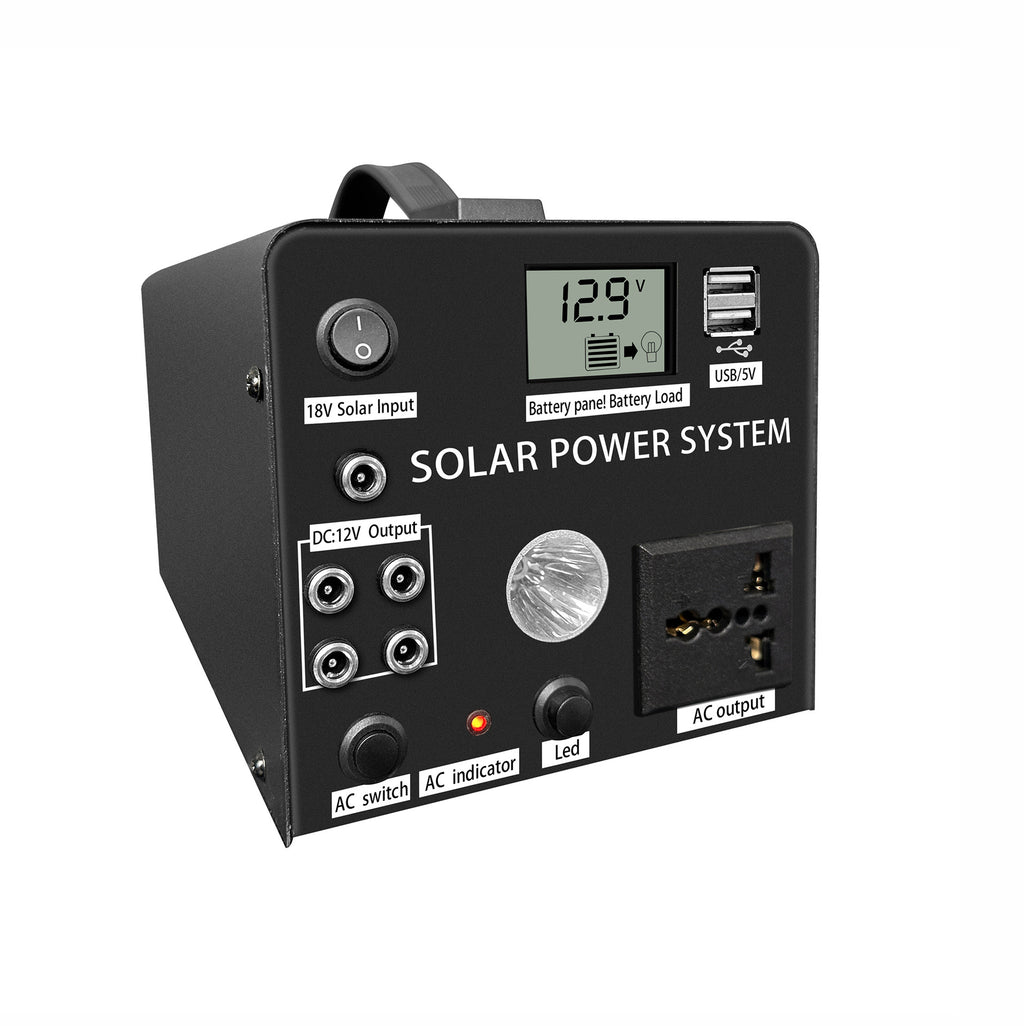 Portable outdoor LED notebook mobile energy storage power supply 150W high-power vehicle emergency solar charging