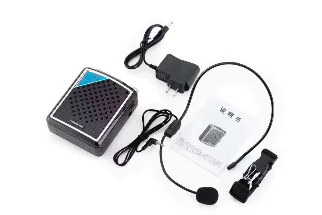 Huayu Xianke 168 teachers take classes, outdoor guides give lectures, portable Bluetooth loudspeakers for teaching, and cards can be inserted