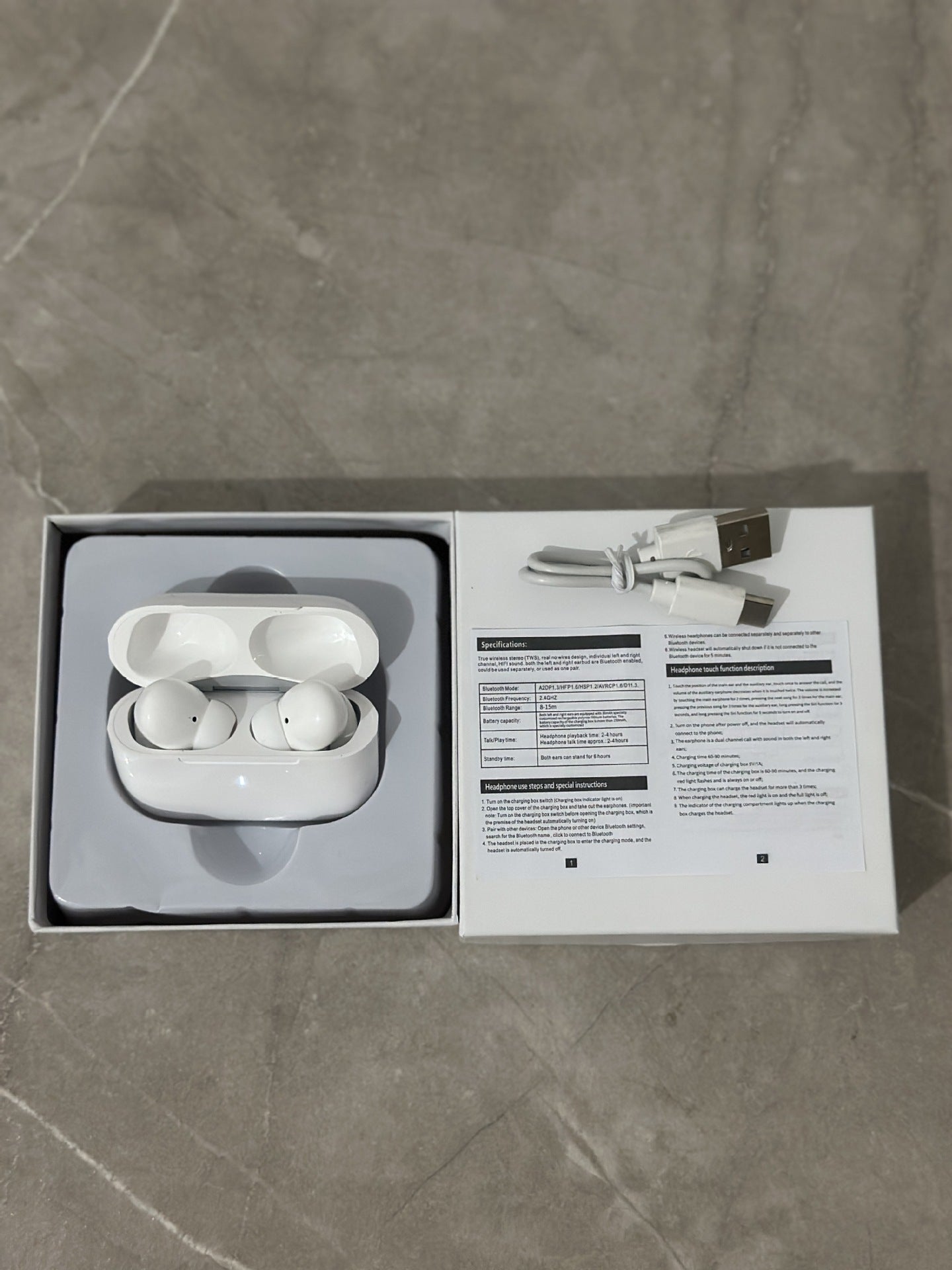 Huaqiangbei's new AIR | 5th generation Bluetooth headset wireless Bluetooth headset noise reduction wireless top with high sound quality wholesale