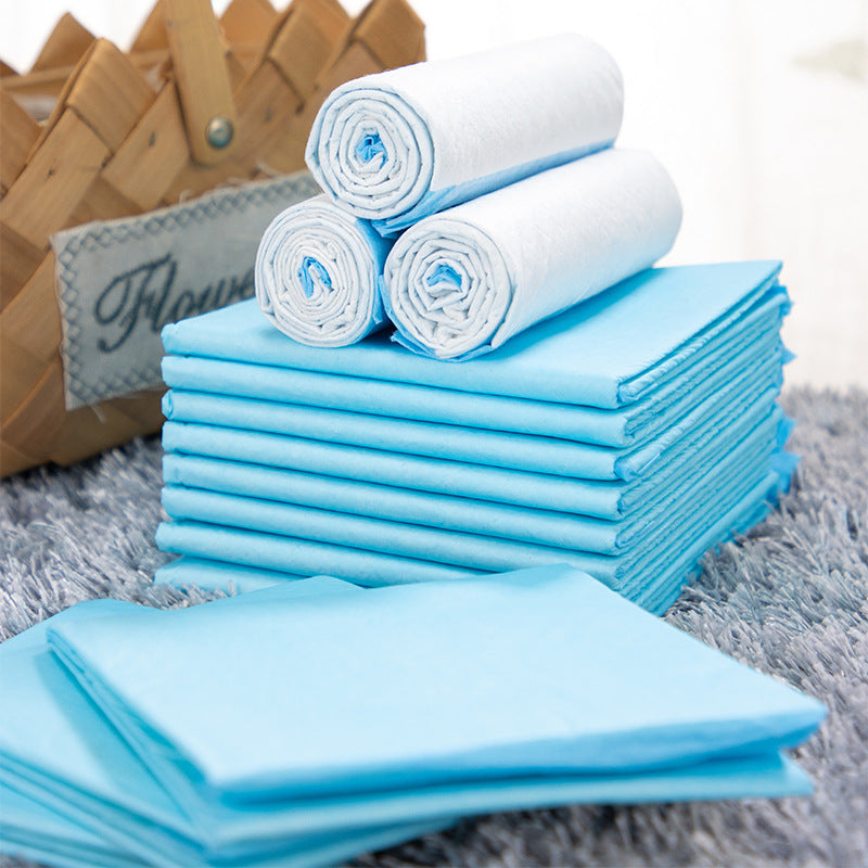 Pet diaper diaper dog diaper pad diaper thickened diaper does not leak deodorizing cat pet toilet supplies