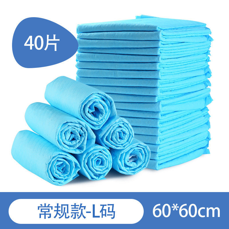 Pet urine pad absorbs water, deodorizes and thickens dog diapers, cat diapers, disposable diaper paper customization