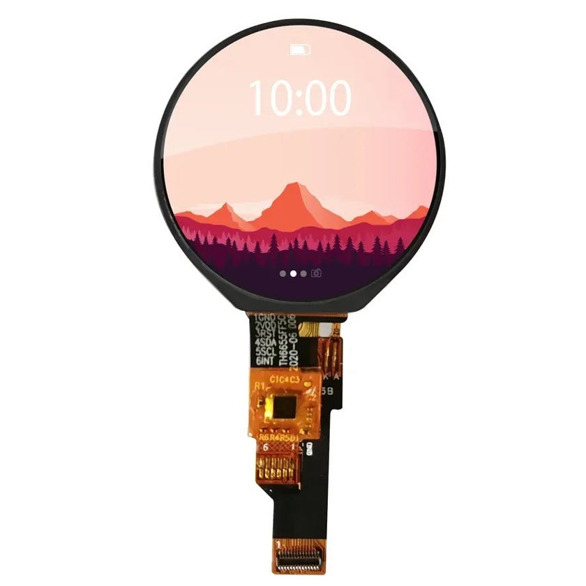 1.28 inch 240 * 240TFT color touch LCD display GC9A01 screen smart home wearable display assembly