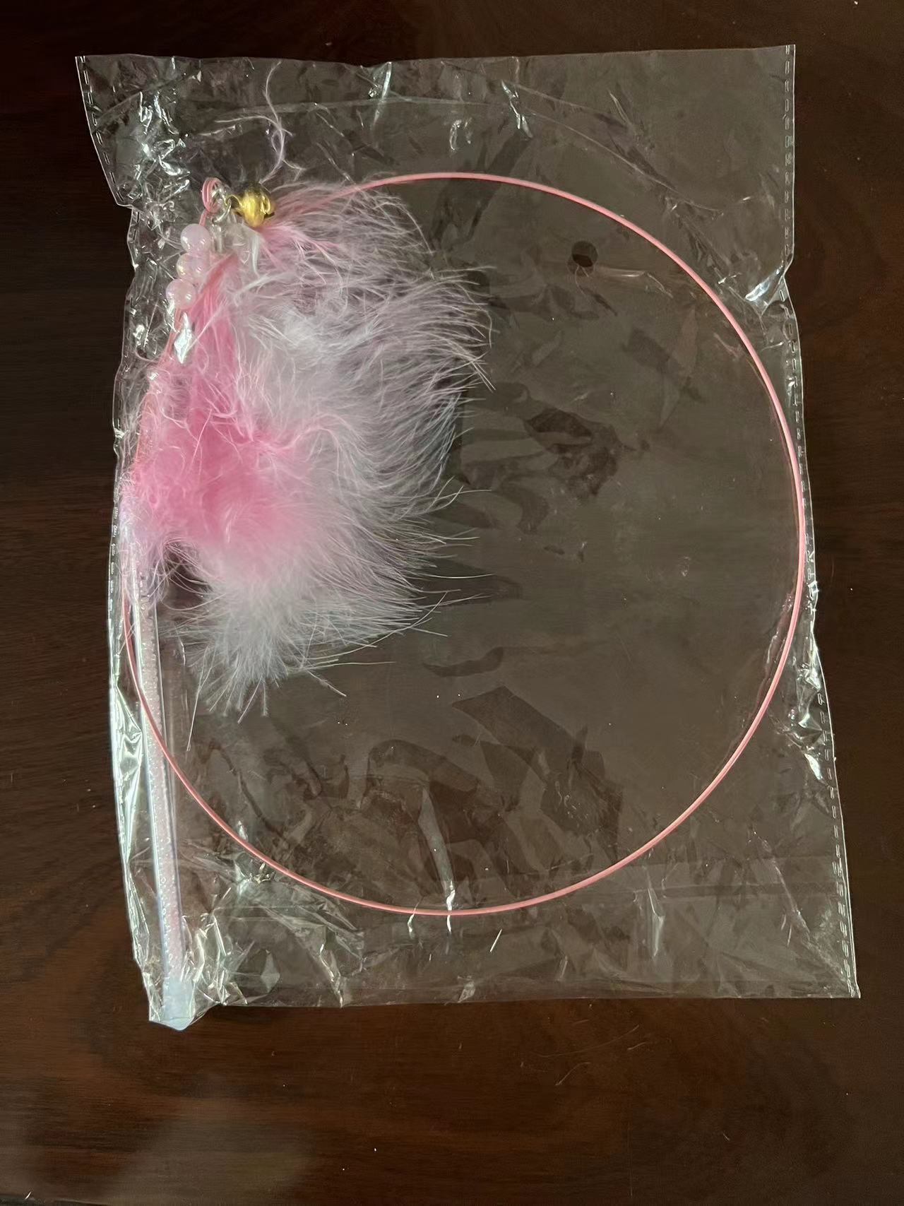 Pet toy cage mouse sounding cat toy teaser cat stick cat collar