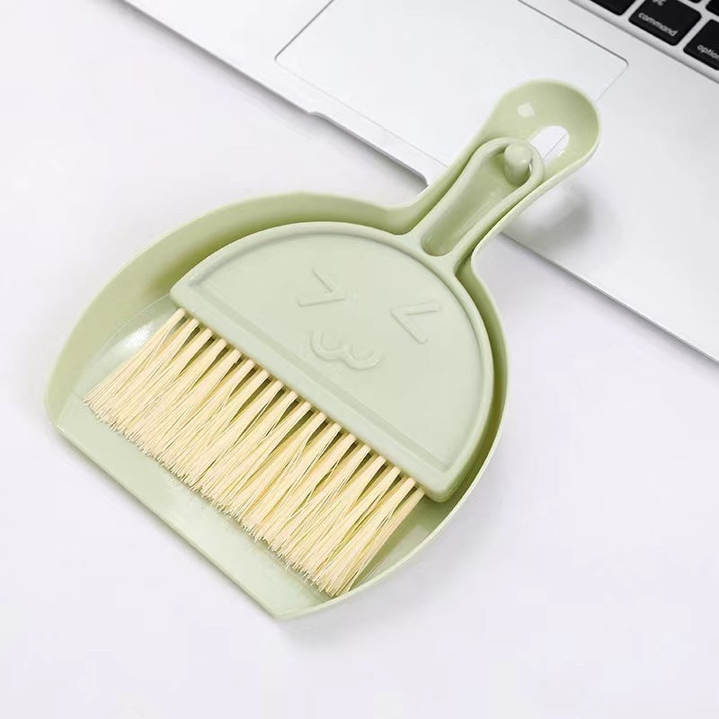 Home Desktop Makeup Desk Desk Mini Broom Keyboard Cleaning Brush Computer Keyboard Cleaning Brush Sweep with Shovel Set