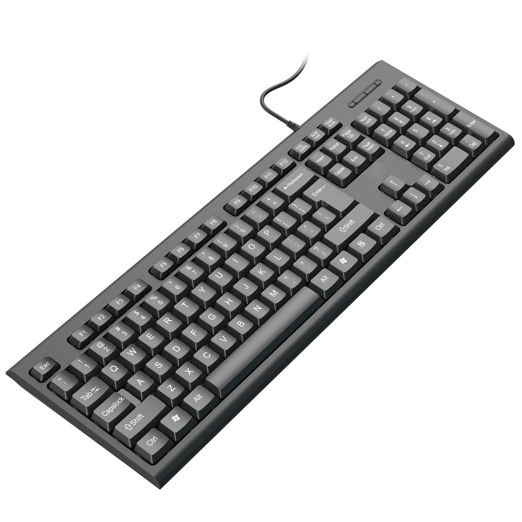 Directly from the manufacturer Wired keyboard for business office household light and thin USB desktop computer accessories keyboard cross-border