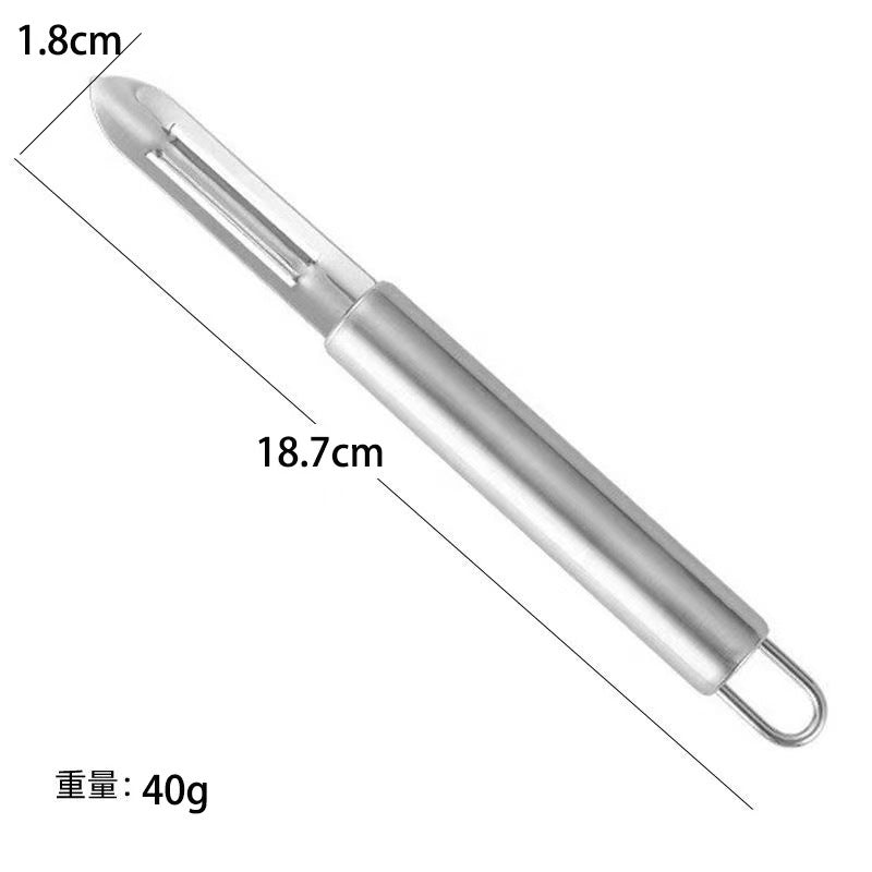 Stainless steel paring knife household kitchen gadgets melon and fruit multi-purpose planer peeler scraper peeling knife melon planer