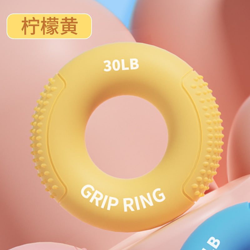 Grip Circle Double Strength Professional Exercise Hand Strength Arm Hand Strength Rehabilitation Training Massage Silicone Grip