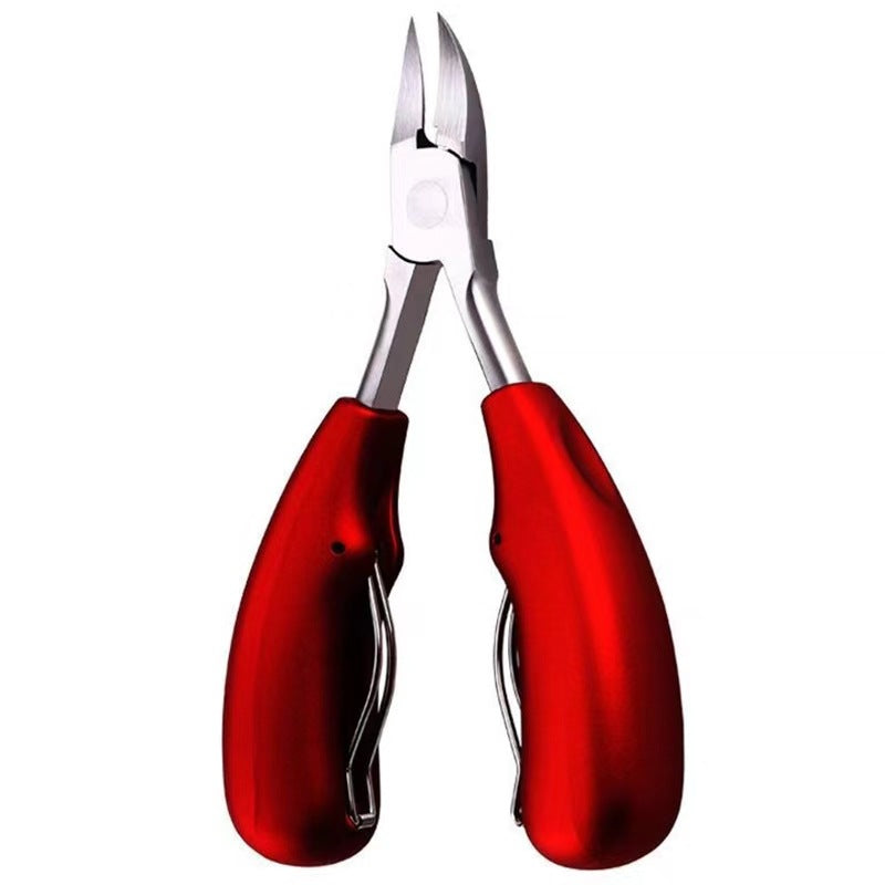 Nail scissors, hawkbill pliers, nail groove special pedicure, toenail device, single personal pointed mouth oblique mouth home set, nursing inflammation