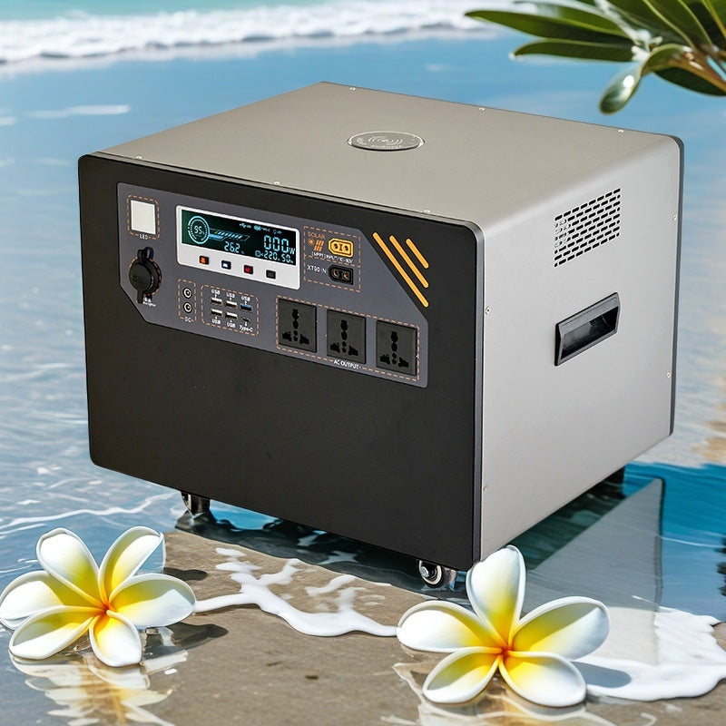 Flagship large-capacity outdoor mobile power supply 220v stall night market commercial self-driving camping portable durable high power