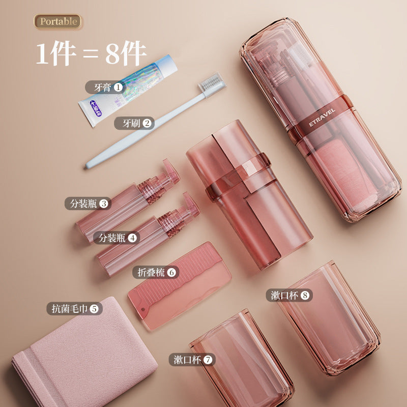 ETRAVEL Easy Travel Washing Cup Welfare Drainage Gift Promotion group buying private domain custom logo portable travel cup