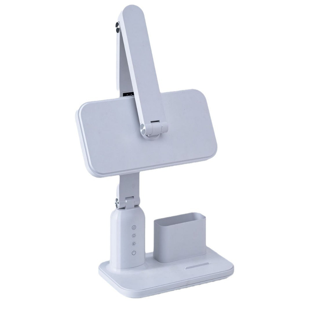 Foldable eye protection learning special desk lamp intelligent interactive anti-blue light voice student dormitory artifact to protect eyesight