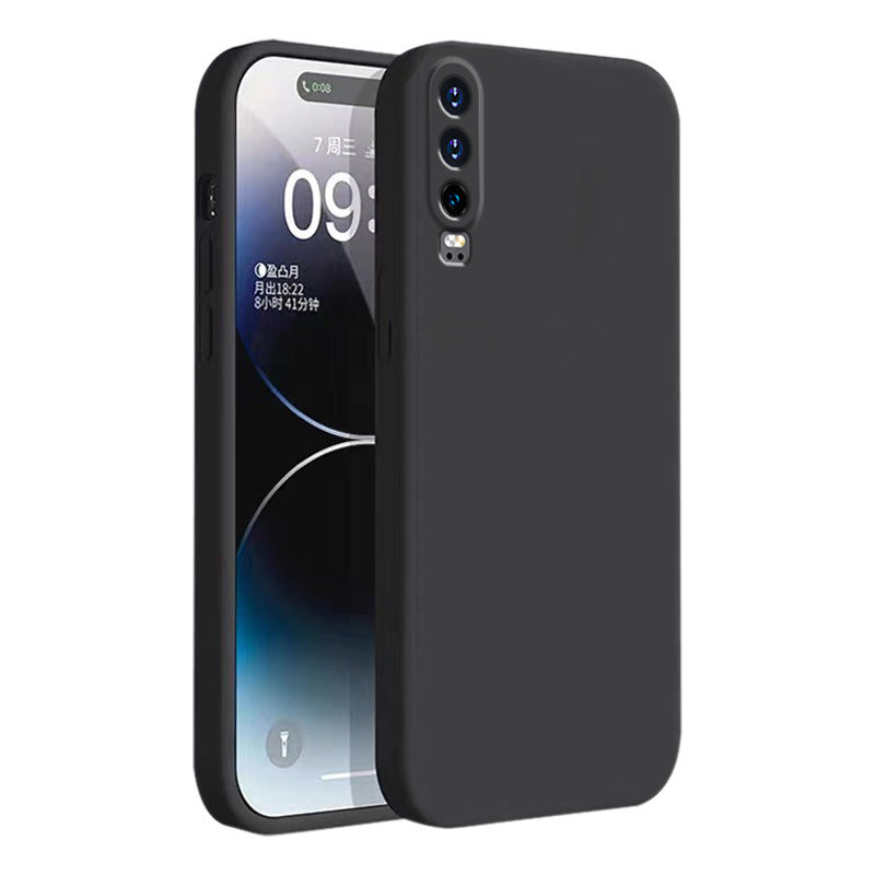 Applicable to Huawei p30 mobile phone case protective case, liquid soft silicone all-inclusive anti-drop male and female shell