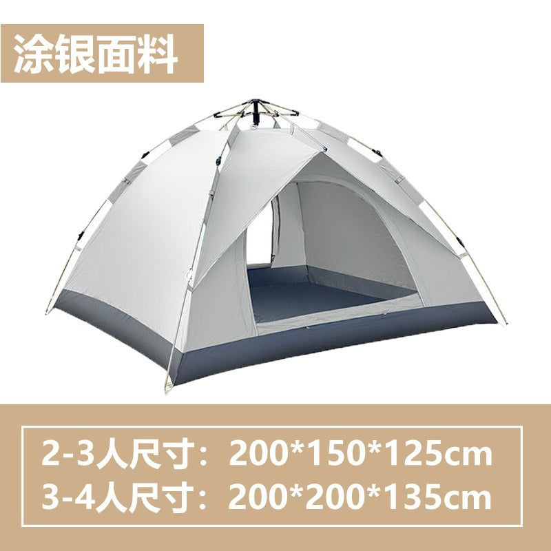 Tent Outdoor Portable Folding Camping Equipment Automatic Camping Tent Outdoor Picnic Supplies Mosquito Protection Sun Protection