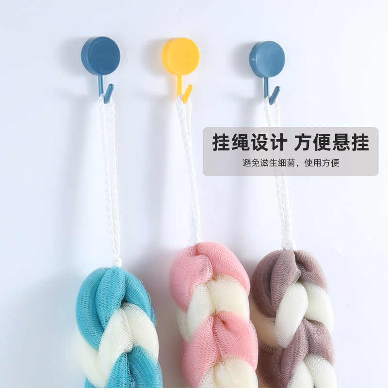 Bath strip pull back strip long strip adult rubbing back towel bath ball foam strong mud rubbing artifact bath towel bath towel