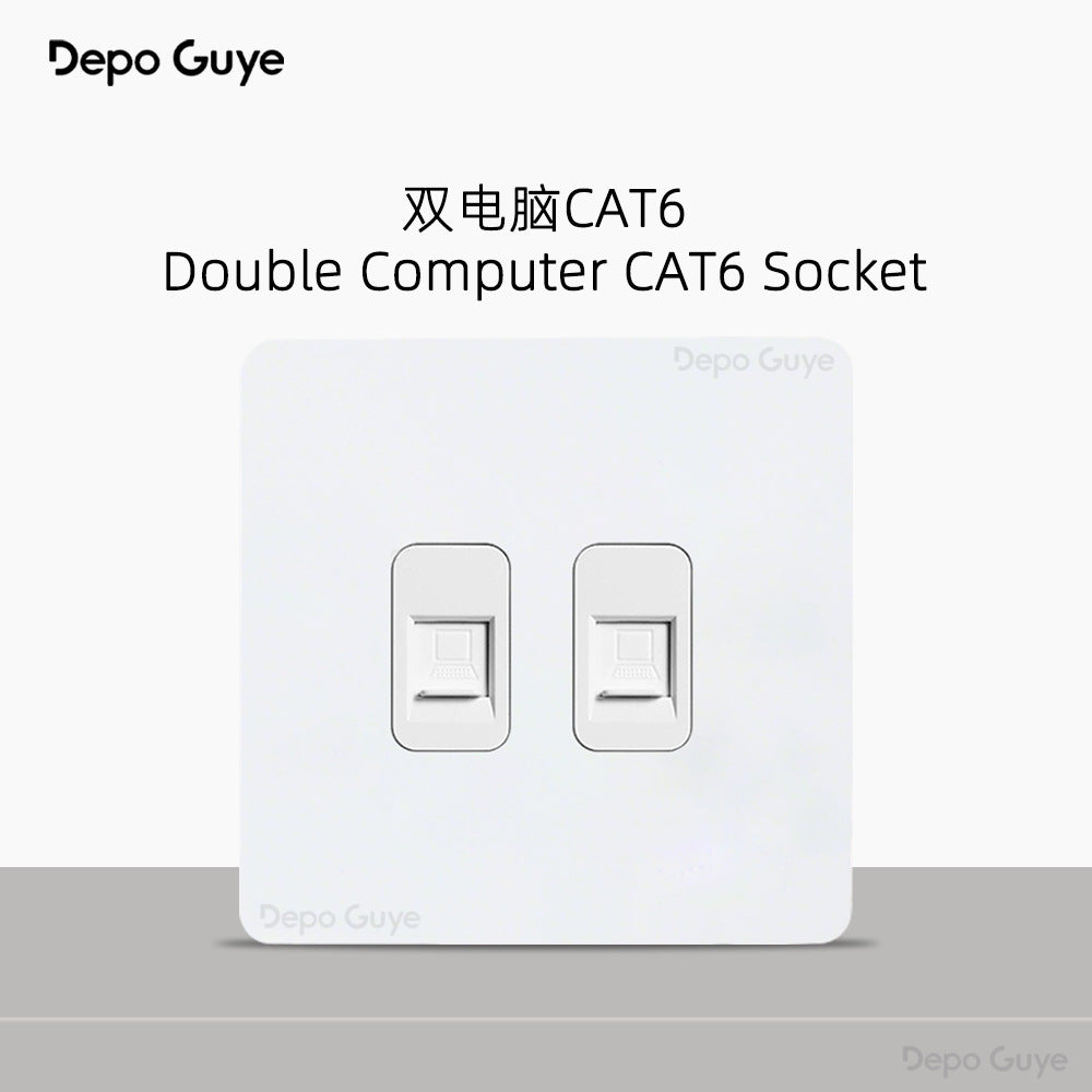 Foreign trade simple wind stainless steel switch panel 86 type concealed Hong Kong and Macao British standard European socket brass lever