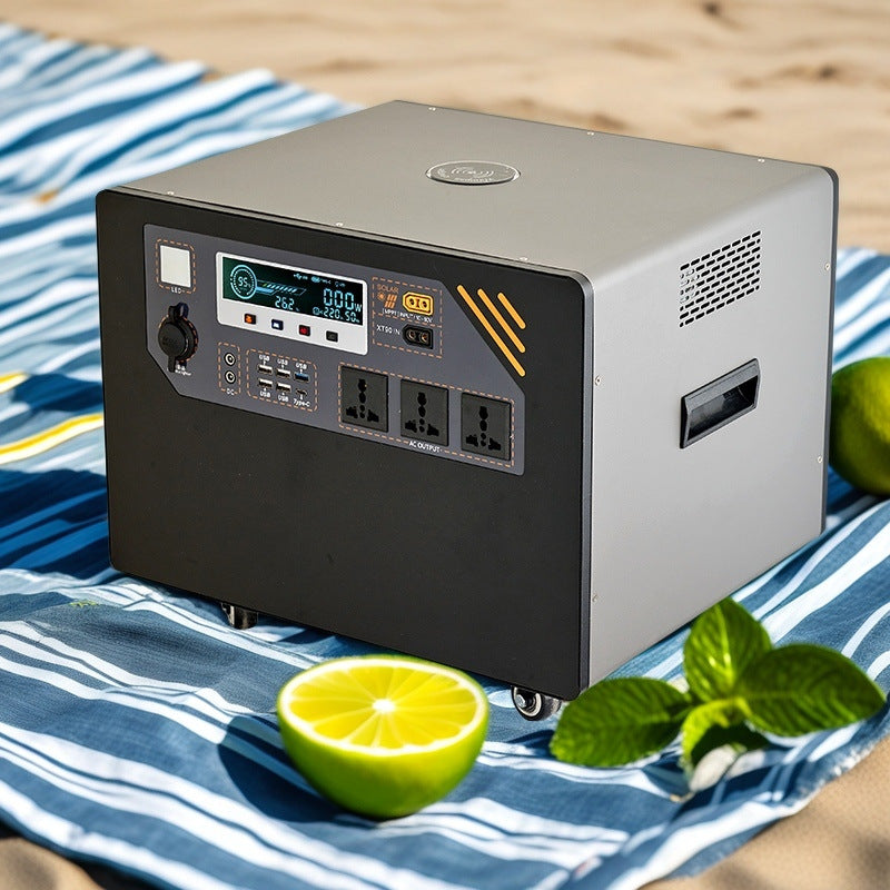 Flagship large-capacity outdoor mobile power supply 220v stall night market commercial self-driving camping portable durable high power