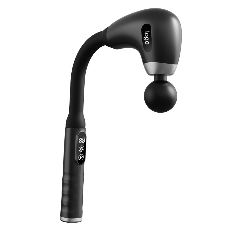 The second generation of upgraded elbow fascia gun, back beating artifact, lengthened back tapping massage hammer, muted full body back legs