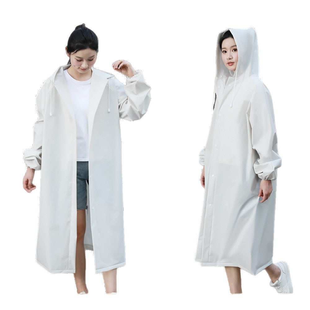 Raincoat Thickened Long Full Body Rainstorm Protection Portable Adult Outdoor Travel Electric Vehicle Non-Disposable Poncho