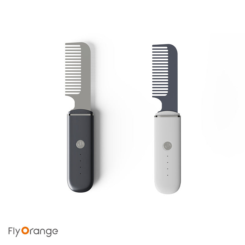 Cross-border EMS micro-current electric ultrasonic massage comb, medicine smooth hair essential oil liquid guide comb, hair care comb