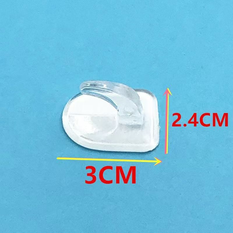 Simple mini small hook waterproof car living room classroom bathroom bedroom adhesive hook home free punching door