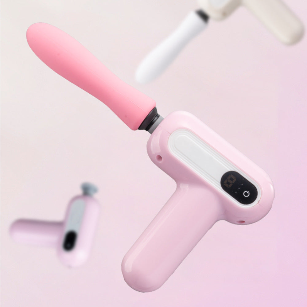 Cross-border mini fascia gun Household professional mini muscle massager Electric relaxation neck gun for boys and girls