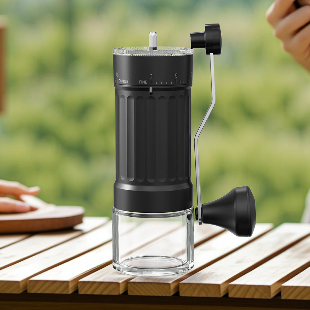 Manual coffee grinder Coffee bean grinder Hand crank coffee machine Hand crank bean grinder External adjustment thickness New