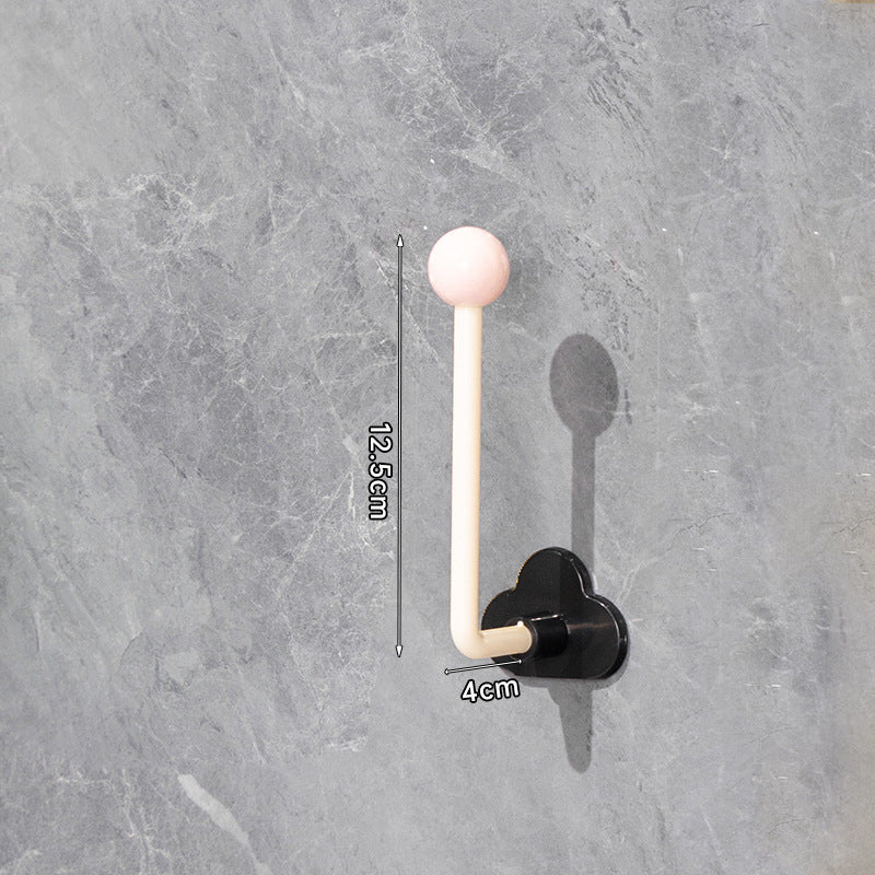 Dopamine free punching hook hair band storage rack bathroom storage artifact home hair rope hair accessories headband storage rack