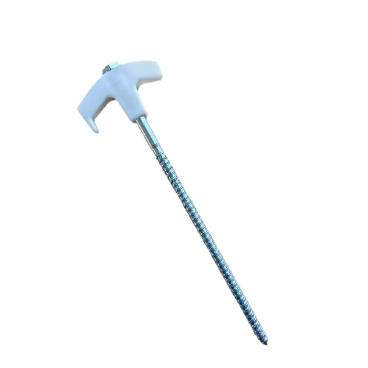 六角螺旋荧光钉碳钢钉M头螺纹帐篷钉野营天幕配件厂家直销跨境