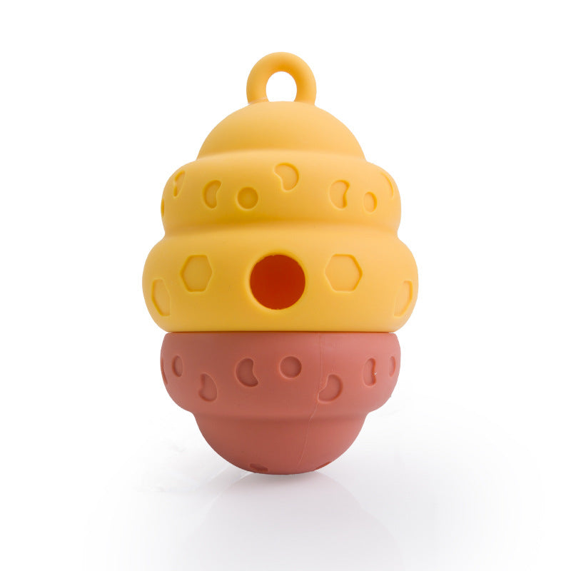 Amazon pet leaked food toys, pet self-hi to relieve boredom and gnaw toys, pet educational human pet interactive toys