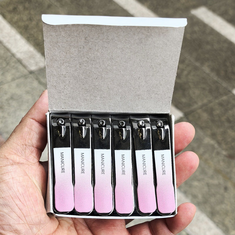 Nail clippers size single pack household nail clippers nail art tools portable nail clippers set spot wholesale