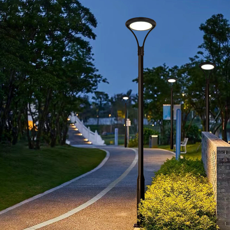 Solar outdoor light Park villa high pole light Community lighting Dark automatic light Waterproof solar garden light