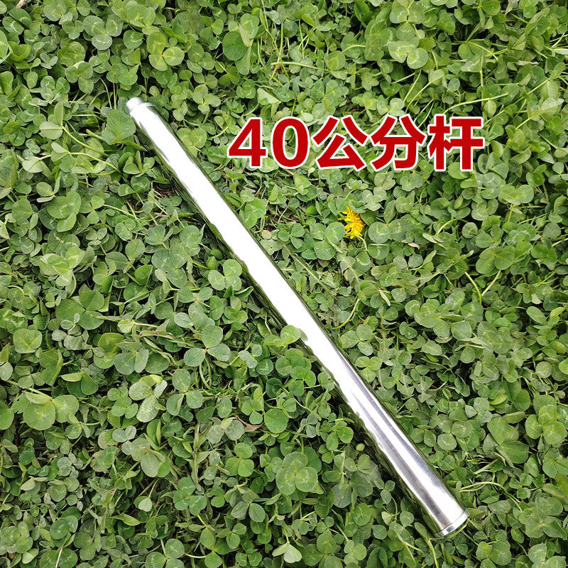 天幕支撑杆户外露营帐篷配件帐篷杆遮阳棚加长杆不锈钢加厚连接杆