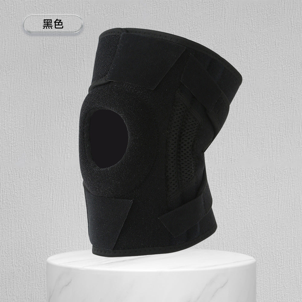 Fitness Sports Knee Pads Mountaineering Basketball Running Protection Knee Pads Black Breathable Meniscus Protection Knee Pads Wholesale