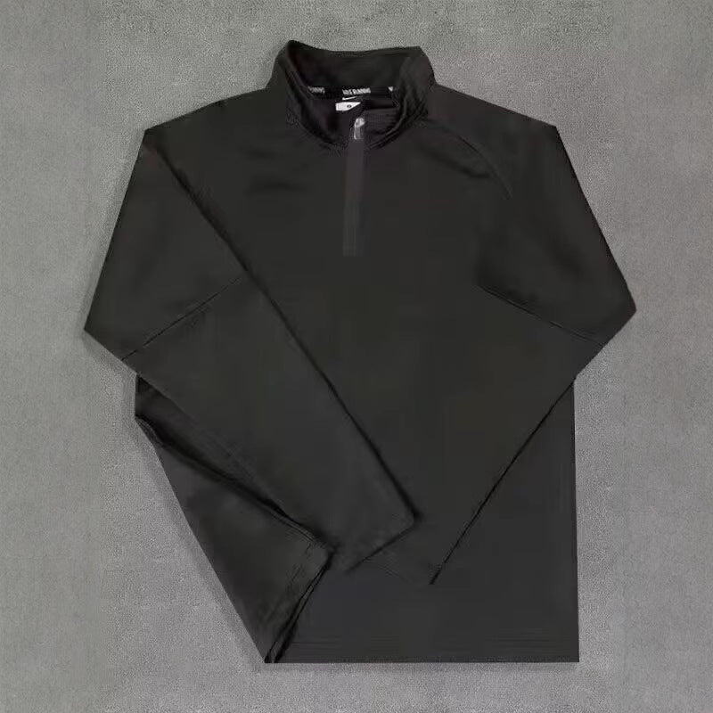 Sports quick-drying clothes long-sleeved t-shirt men's sports tops summer running training sunscreen t-shirts outdoor fitness clothes