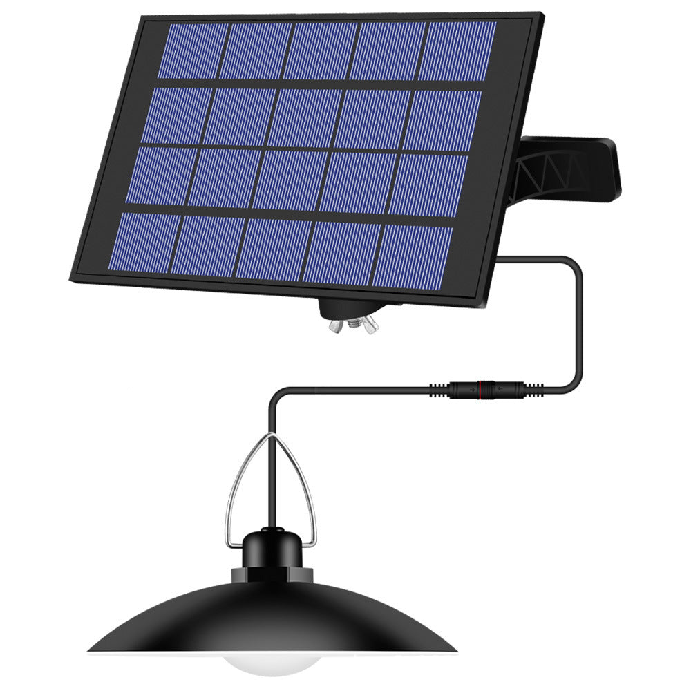 Qianrun Lighting Solar Light Outdoor Waterproof LED Garden Light Household Energy-saving Light Induction Chandelier One to Four